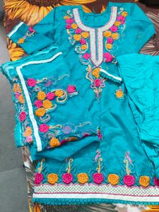 Dhoti Suit Set With Dupatta...