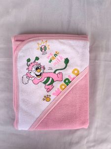Cute Pink Baby Towel