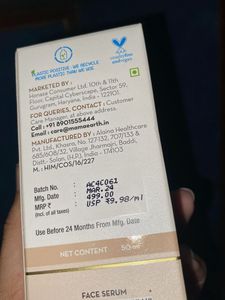 New Mama Earth Ricewater Serum