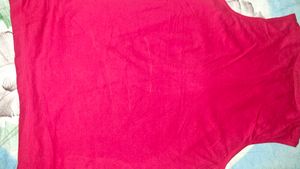 Red Ruffled Top
