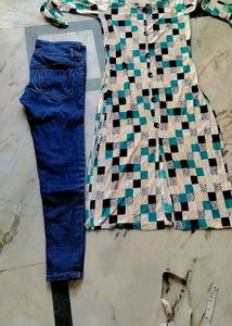 Kurta Jeans Combo