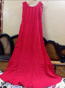 Elegant Anarkali Gown- Hand Embroidery