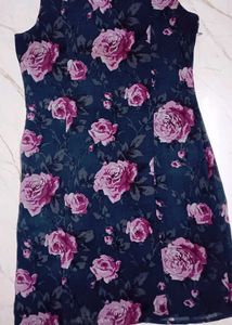 Floral Print Mini Skirt