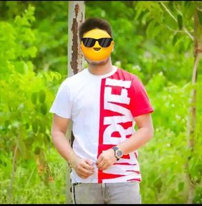 Kook and Keech Trendy White &amp; Red Marvel Tshirt