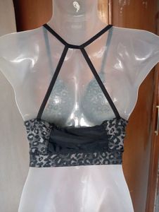 Animal Print Bra