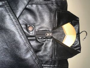 Teal Leather Jacket