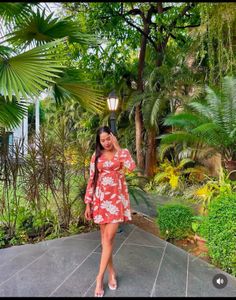 berry lush flora dress