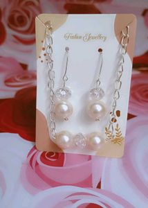 Pearl & Crystal Jewelry Set