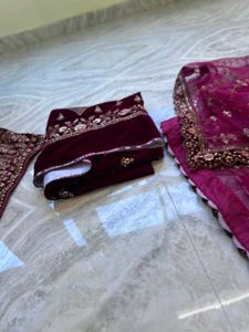 heavy Rajwadi Work bridal Lahnga