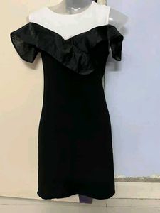 Pinterest Chic Black &amp; White Dress