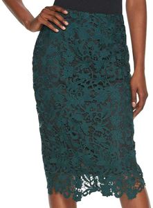 Green Lace Skirt