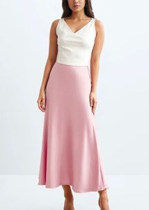 Pink Maxi Skirt