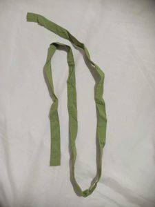 COMBO OLIVE CROP TOPAND BELT WITH OLIV SHOES