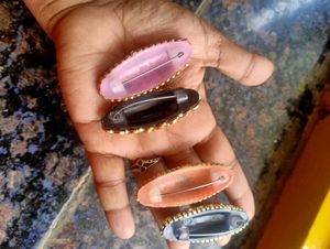 Hand Made  Saree Pins 4 Combo
