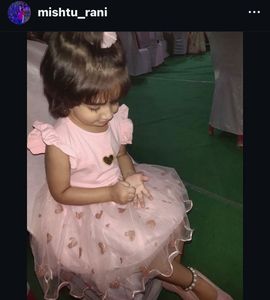 Cute Pink Glittery Dress