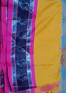 Beautiful Yellow Saree ❤️🫶
