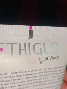 ETHIGLO ❤️FACE WASH 🌟 paraben Free