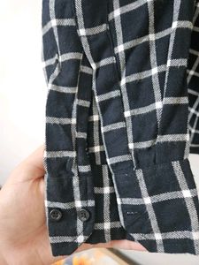Oversized Plaid Shirt