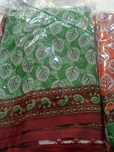 Assorted Unstitched Saree 3pc Combo