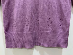 Cute Lilac Knit Top
