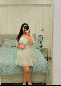 White Dress - Chic &amp; Flowy