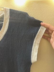 Cute Black &amp; White Trimmed Tee