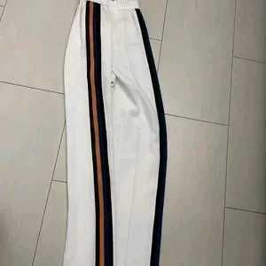 Zara White Wide Leg Pants