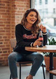 Coca-Cola Black Sweatshirt