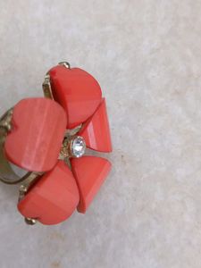 Cute Heart Flower Ring