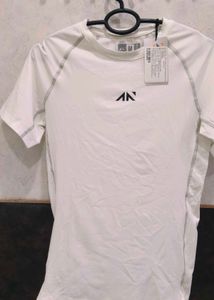 Aesthetic Nation White Athletic Tee
