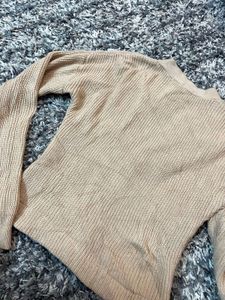 Beige Cardigan