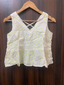 Neon Color Crop Top