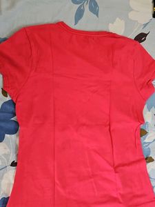 Red Casual T-Shirt