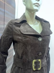 Brown Belted Jacket