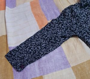 Black Printed Shirt