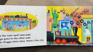 Chugga Chugg Choo- Imported Train Book For Kids
