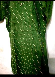 Green Embellished Tunic