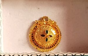 Gold Plated Party Wear Pendant