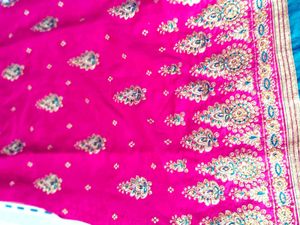 silk suit with saree