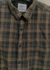 Brown Roadster Check Shirt