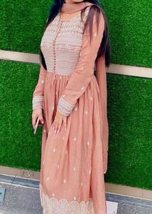 Beautiful Nude pink suit/Gown