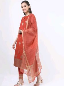 Ketch Rust Kurta Set 🧡🤎🛍️