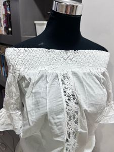 Cotton White Top