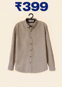 Classic Plaid Button-Down Shirt
