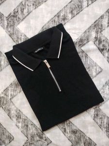Stylish Black Polo Shirt