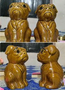 One Ceramic Bulldog Money Bank / Gullak