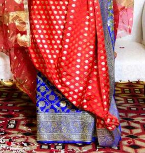 Selling A New Red Banarasi Saree