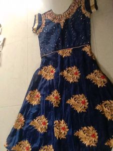 Embroidery Long Frock