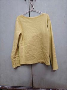 Yellow Long Sleeve Top