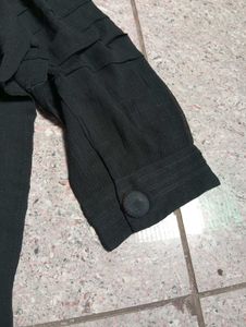 Vero Moda Black Shirt Look Top